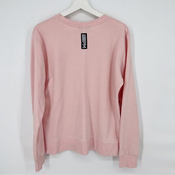 Planet Mushroom Light Pink Sweatshirt M - Picture 2 of 6